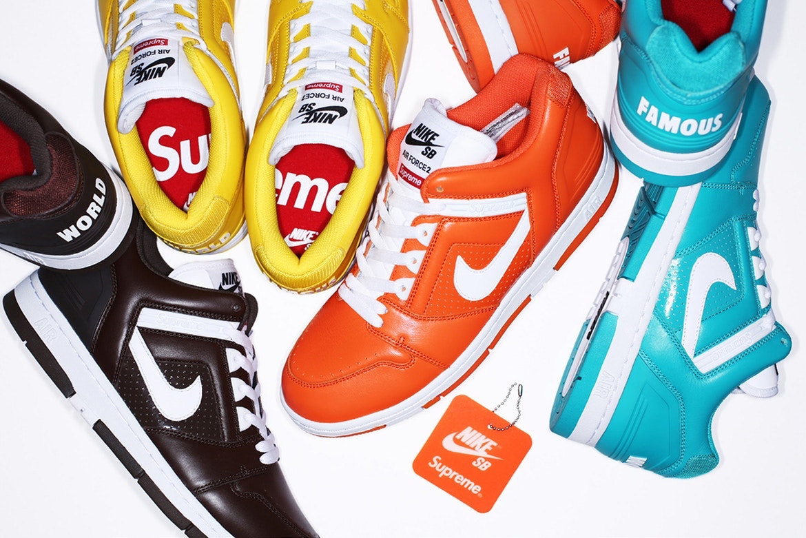nike supreme world famous
